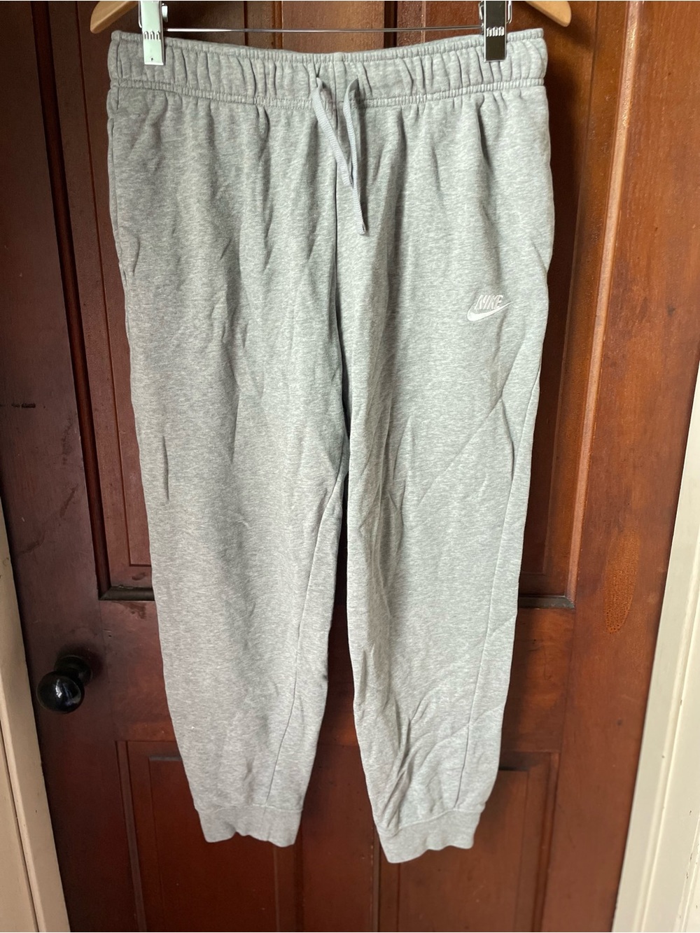 Nike men's large gray sweatpants